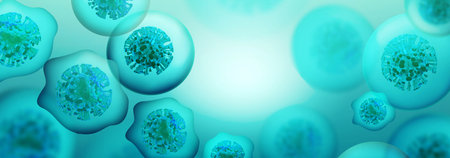 Dangerous corona virus, SARS pandemic risk concept. 3D illustration