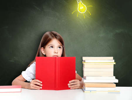 Back to school! Concept of education, reading and learning.の写真素材