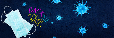 back to school Healthcare and education concept.の写真素材