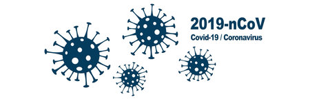 Dangerous corona virus, SARS pandemic risk concept. 3D illustrationの写真素材