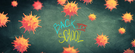 back to school Healthcare and education concept.の写真素材