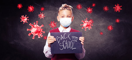 back to school Healthcare and education concept.の写真素材