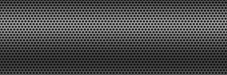 Modern metallic honeycomb and hexagon background pattern. 3d renderingの写真素材