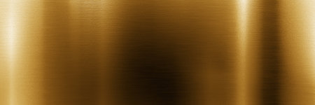 Golden industrial background and stainless steel texture. 3d renderingの写真素材