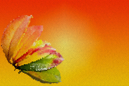 natural background. Autumn Background with Leaves. The Concept of Seasonality.の写真素材