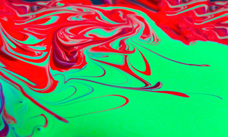 Abstract Hand Painted Acrylic Background. Copy Space for Text.の写真素材