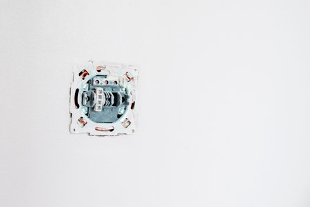 A Place Has Been Prepared for the Installation of an Electrical Outlet. Location of Electrical...