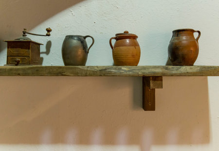 Old ceramic pots