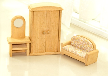 furniture model that make as a toyの写真素材