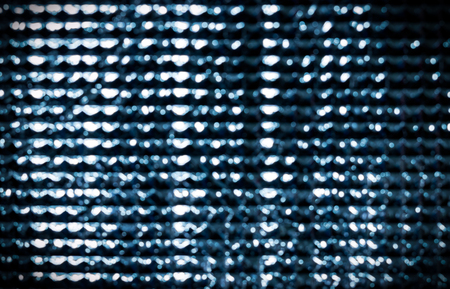 bokeh blue silver square design as metallic blurry backgroundの写真素材