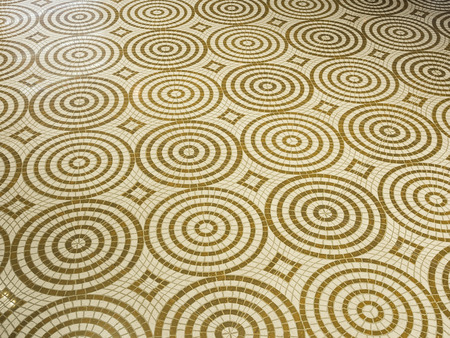 Brown marble stone mosaic textureの写真素材