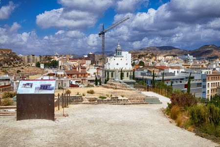 Beautiful views of the city of Cartagena city, region of Murcia, Spainのeditorial素材