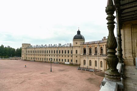 The Great Gatchina Palace. The Gatchina Palace was one of the favourite residences of the Imperial family.の写真素材