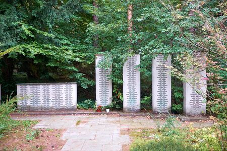 Cemetery in Dresden, Saxony, Germany.のeditorial素材