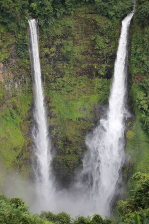 Tad Fan Waterfallの写真素材