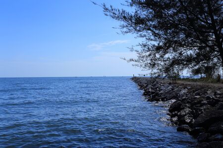 Rocky beachの写真素材
