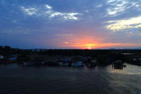 sunsetの写真素材
