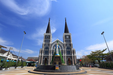Church in Chanthaburiの写真素材