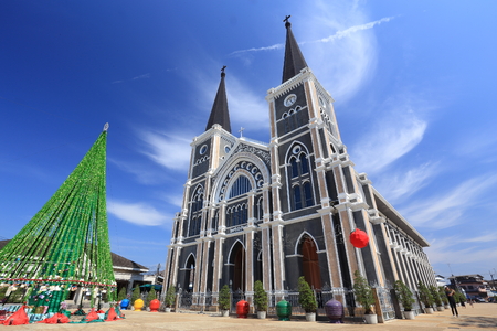 Church in Chanthaburiの写真素材