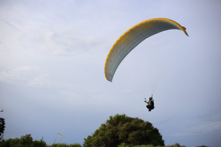 parachute in to the sky