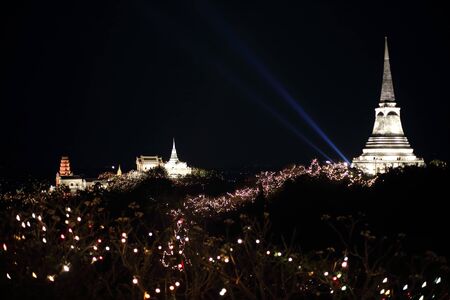 Phra Nakhon Khiri Khao Wang in Phetchaburi, Thailandの写真素材