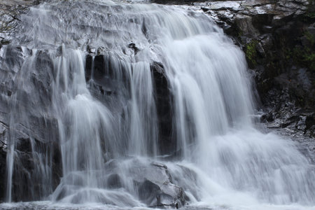 Khlong Nam Lai waterfall in Klong Lan national park at Kamphaeng Phet, Thailand
