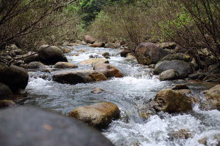Trok Nong waterfall in Chanthaburi, Thailand