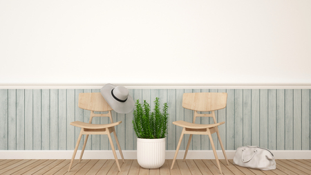 Living room or Relax area - 3D Renderingの写真素材