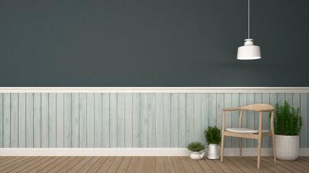 living room or relax area - 3D Renderingの写真素材