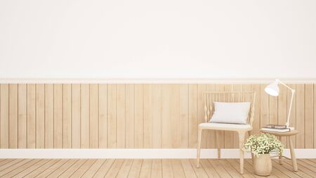 Living area in apartment or house - Interior Design - 3D Renderingの写真素材