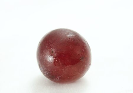Sweet, juicy red grapes to eat, vitamins and minerals.の写真素材