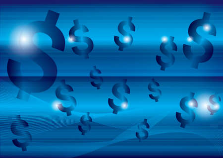 abstract background with dollars  Vector Eps10 のイラスト素材