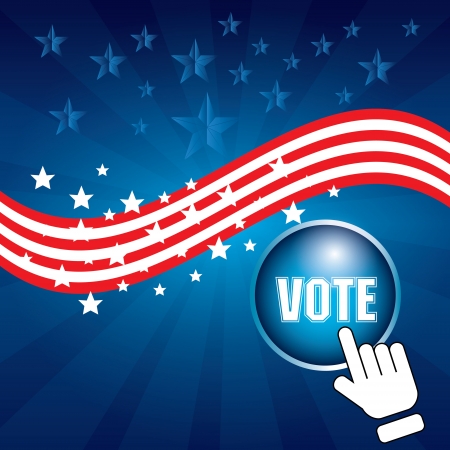 Vote election Vector illustrationのイラスト素材