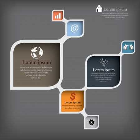 Modern Design templateのイラスト素材