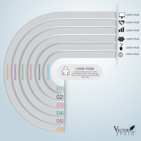 Business Infographics  Vector illustration.の写真素材