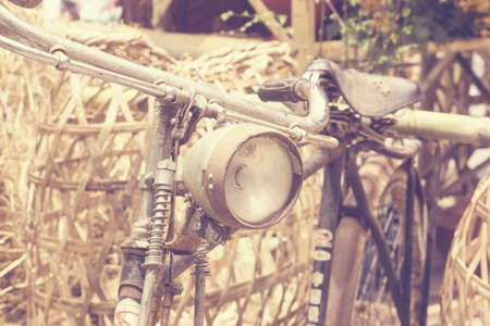 old bicycle - Vintage effect style picturesの写真素材