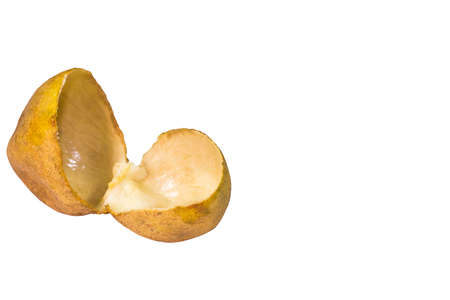 longan 0r Dimocarpus longan peeledの写真素材