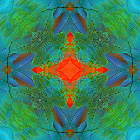 Abstract green and blue background texture, filler image, illustrationの写真素材