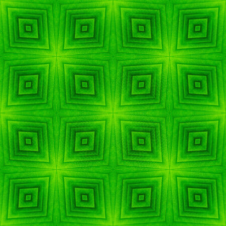 Colorful seamless pattern made from green leaf textureの写真素材