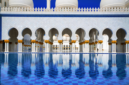 Grand Mosque Abu Dhabiのeditorial素材