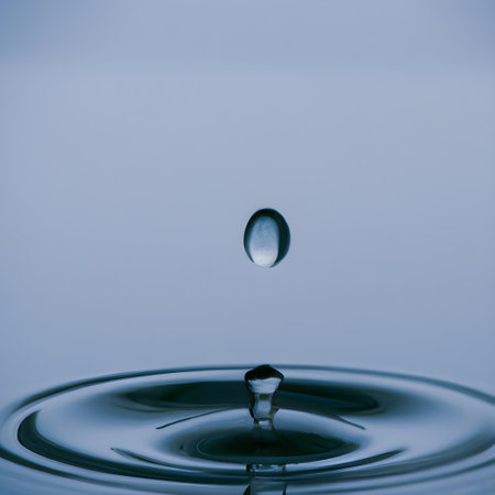 drop of water. Generative AIの素材