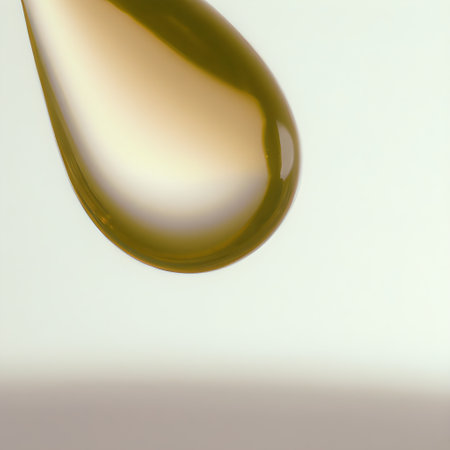 close up of oil drop. Generative AIの素材