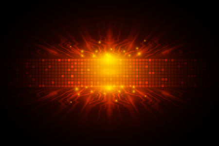 vector digital speed technology concept, abstract background illustrationのイラスト素材