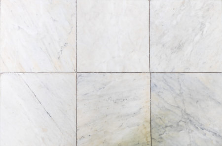 White tiles textures backgroundの写真素材