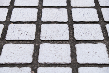 Vintage cobblestone road textureの写真素材