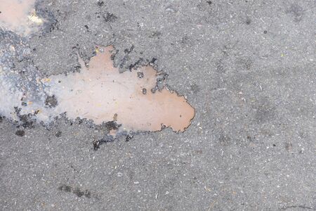 Sweet water on the floor, sloppy and dirtyの写真素材