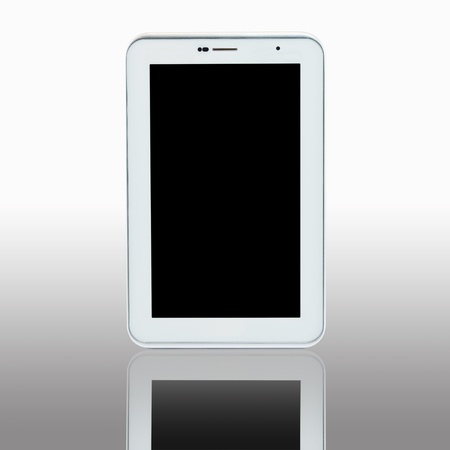 Tablet pc computer with blank screen  This size is 7 inch の写真素材