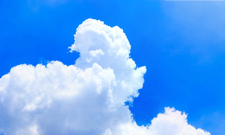Blue sky with cloud panorama
