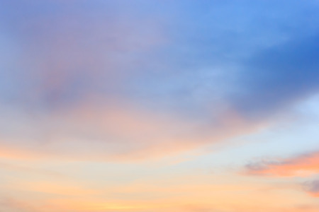 Twilight sky backgroundの写真素材
