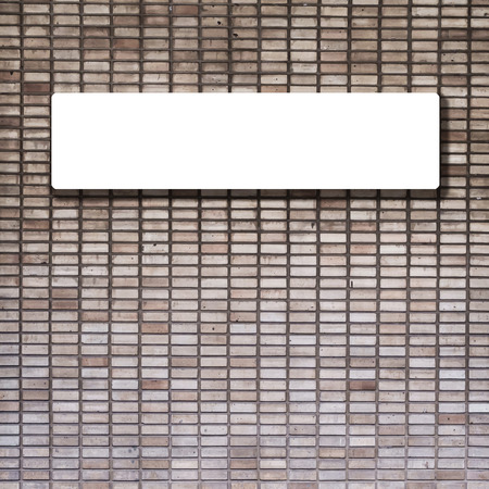 Background of brick wall texture with space for your textの写真素材